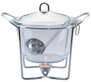 Podgrzewacz do potraw, szkło - stal 4l Kinghoff