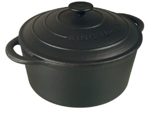 Garnek, żeliwo, Ø21cm 2,4l, czarny Kinghoff