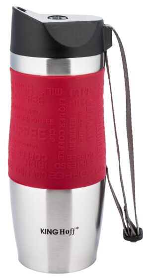 Kubek termiczny stalowy 380ml różne kolory Kinghoff