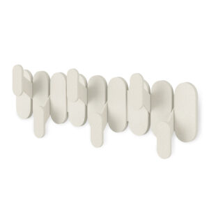 Wieszak z 6 uchwytami 47x16cm jasny piaskowy Multi Hook Wall Tempo Umbra