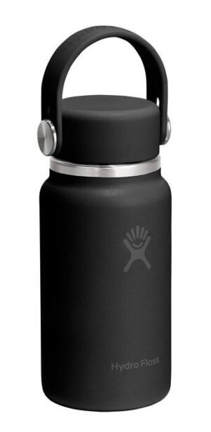 Mini butelka termiczna 200 ml Micro, czarna HYDRO FLASK