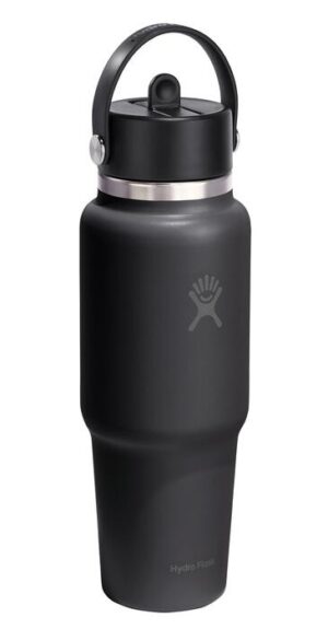 Butelka 32oz WideFlexStrawTravelBottle czarna HYDRO FLASK