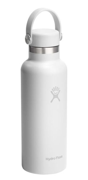 Butelka 18 oz Standard z nakrętką Flex, biała HYDRO FLASK