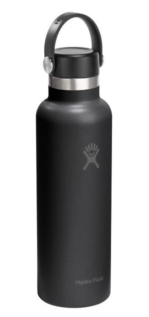 Butelka 21 oz Standard z nakrętką Flex, czarna HYDRO FLASK