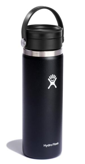 Butelka 20 oz Wide Flex, czarna HYDRO FLASK